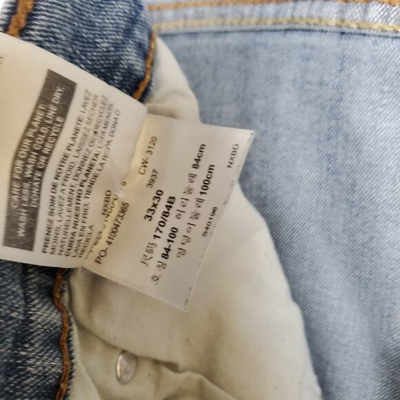 Levi's Signature Light Wash Regular Fit Straight Leg Jeans Size 33x30 - Picture 10 of 10